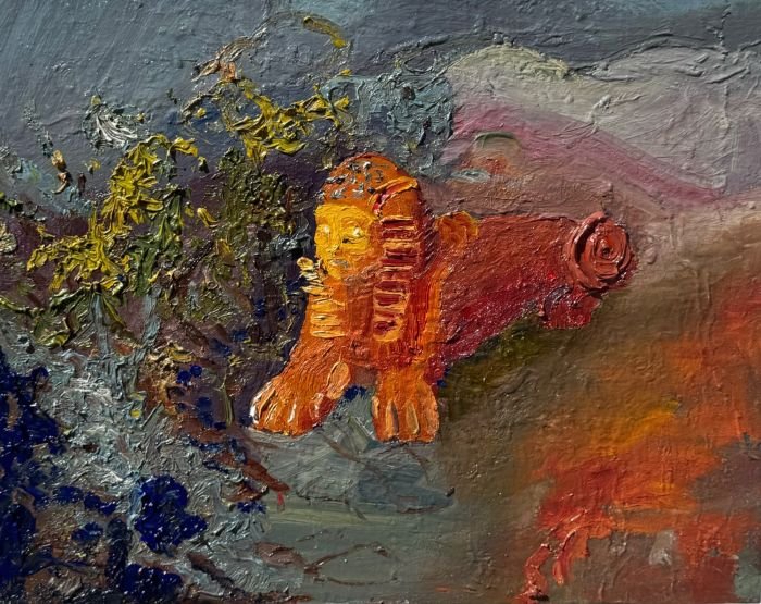 Le Règne d’Or, 40*50cm / Huile sur Toile — Paolo